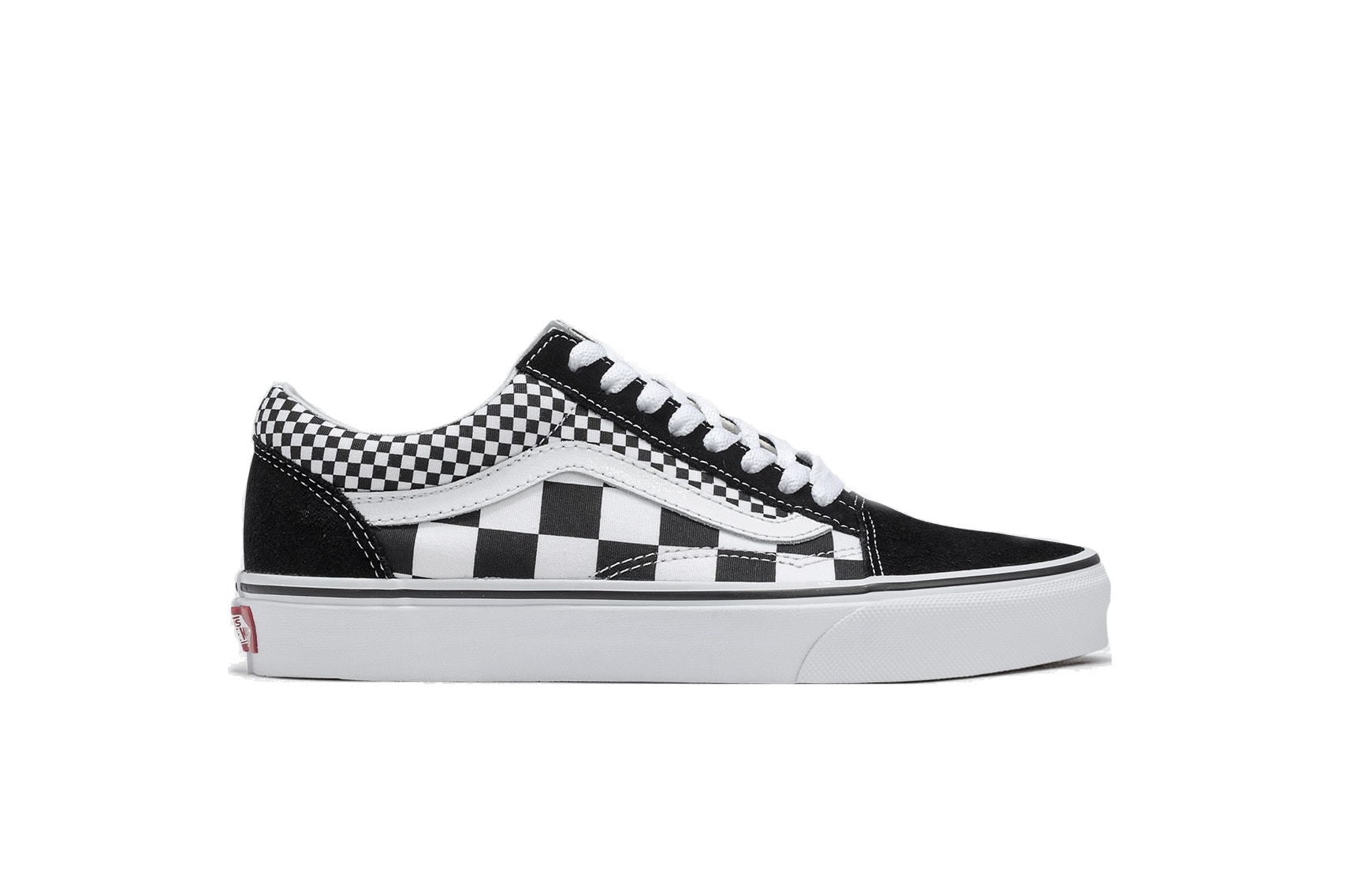 vans old skool sneaker mix checkerboard checker double urban outfitters