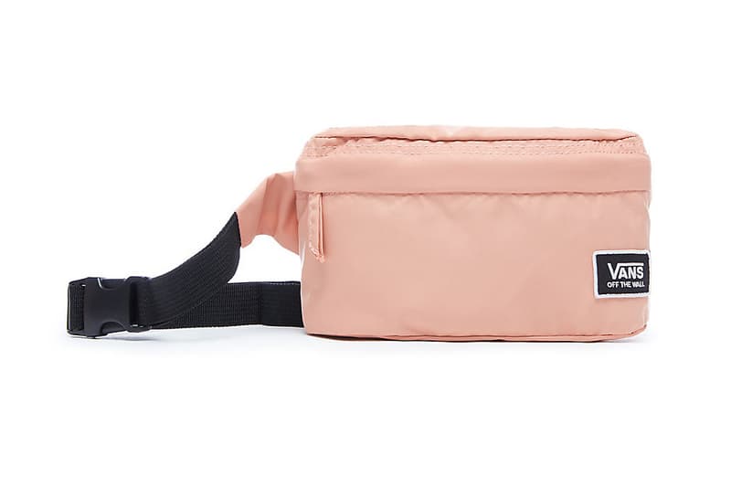 Vans burma fanny pack bum bag belt pale pastel light pink muted clay festival