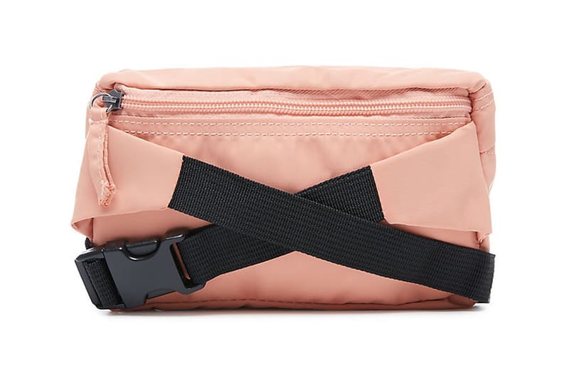 Vans burma fanny pack bum bag belt pale pastel light pink muted clay festival