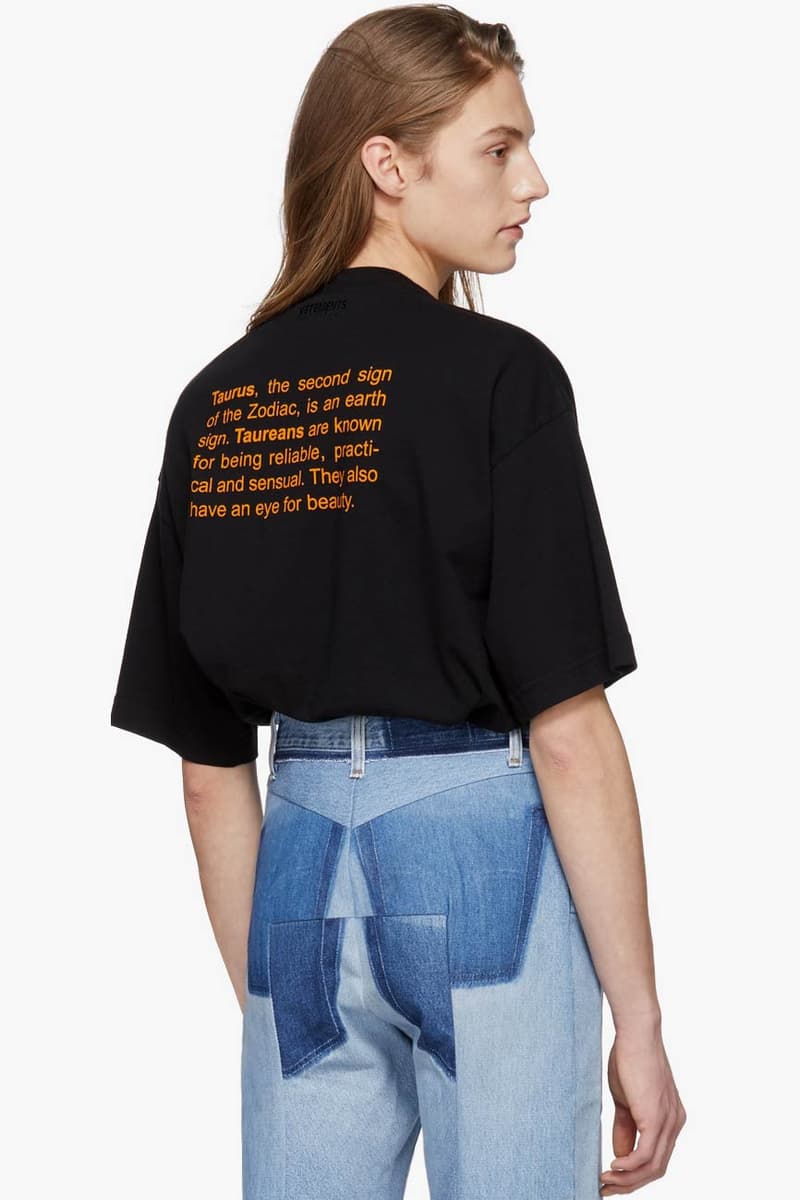 Vetements Horoscope T-Shirt Capricorn