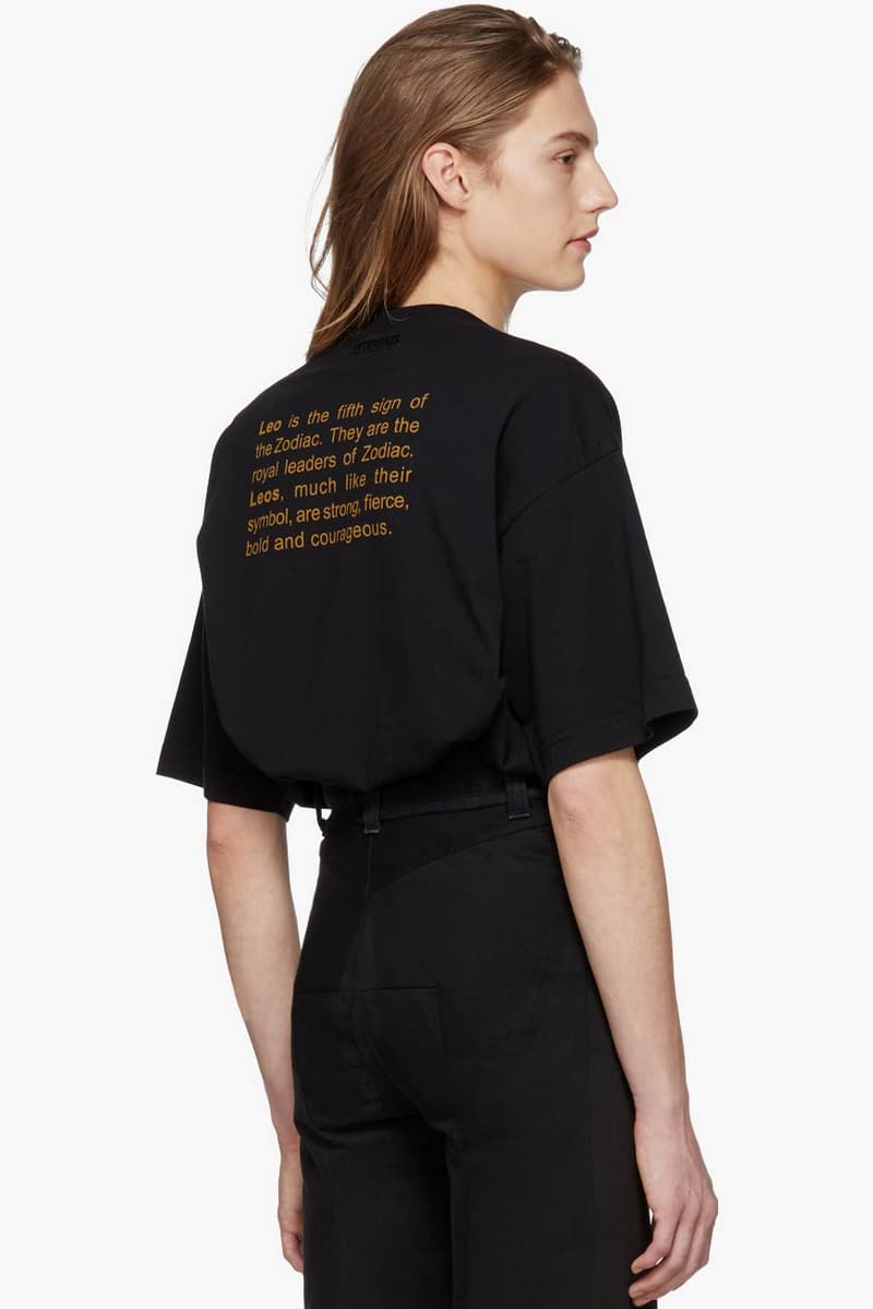 Vetements Horoscope T-Shirt Capricorn