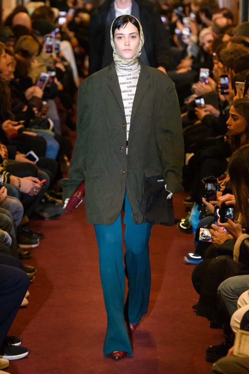 Vetements Fall Winter 2018 Collection Paris Fashion Week Maison Martin Margiela Streetwear Style Chic Layering