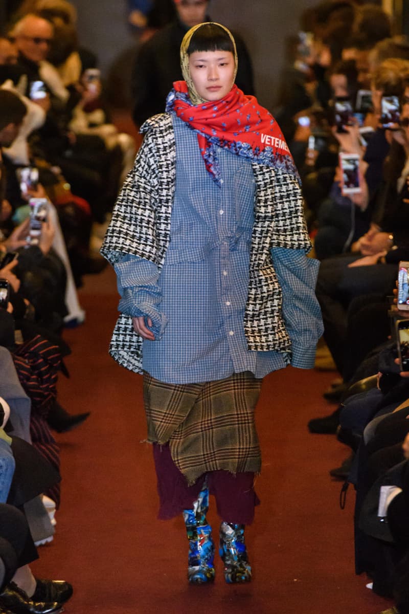 Vetements Fall Winter 2018 Collection Paris Fashion Week Maison Martin Margiela Streetwear Style Chic Layering