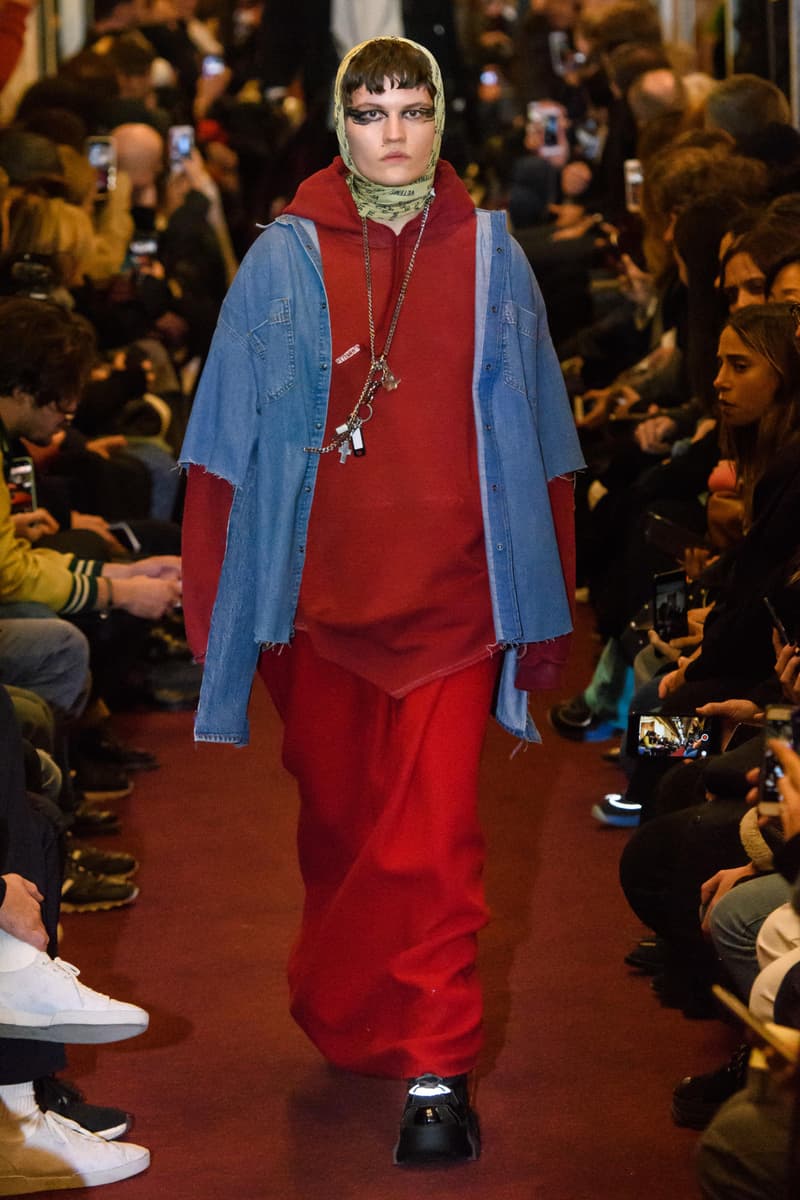 Vetements Fall Winter 2018 Collection Paris Fashion Week Maison Martin Margiela Streetwear Style Chic Layering