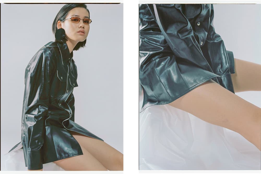 Sacai Brashy Studios Calvin Klein 205W39NYC Theory Shushu Tong plastic vinyl editorial