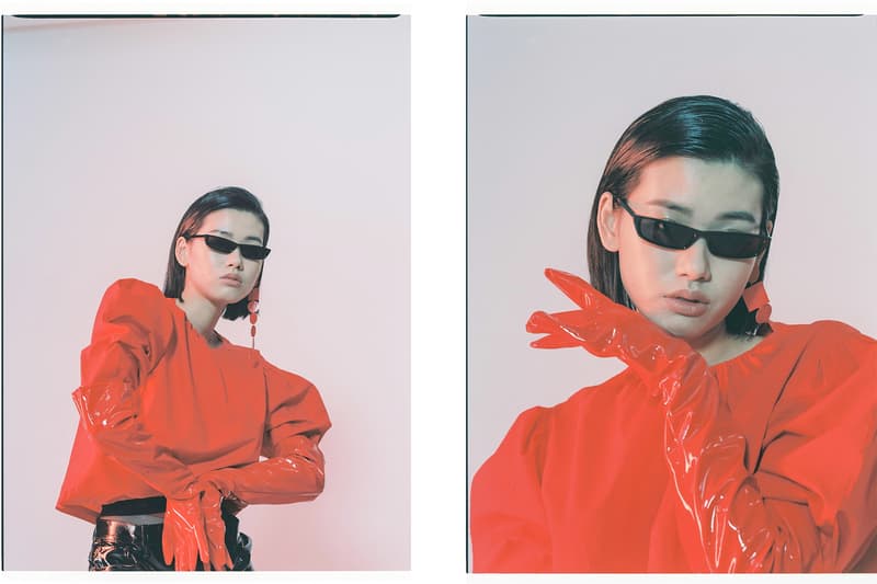 Sacai Brashy Studios Calvin Klein 205W39NYC Theory Shushu Tong plastic vinyl editorial