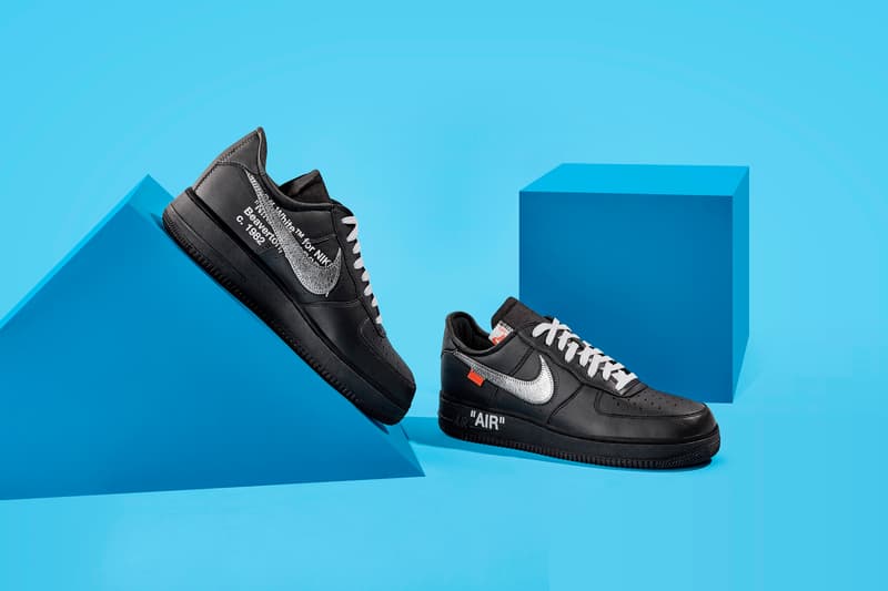 Off-White™ by Virgil Abloh for MoMa x white nike air roshe with aztec swoosh pants black Black Pair