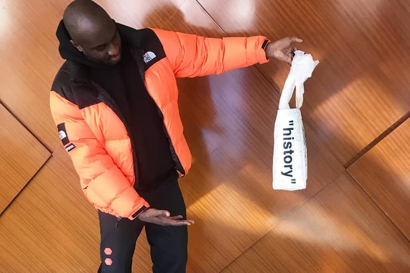 Takashi Murakami Virgil Abloh Tote Bag