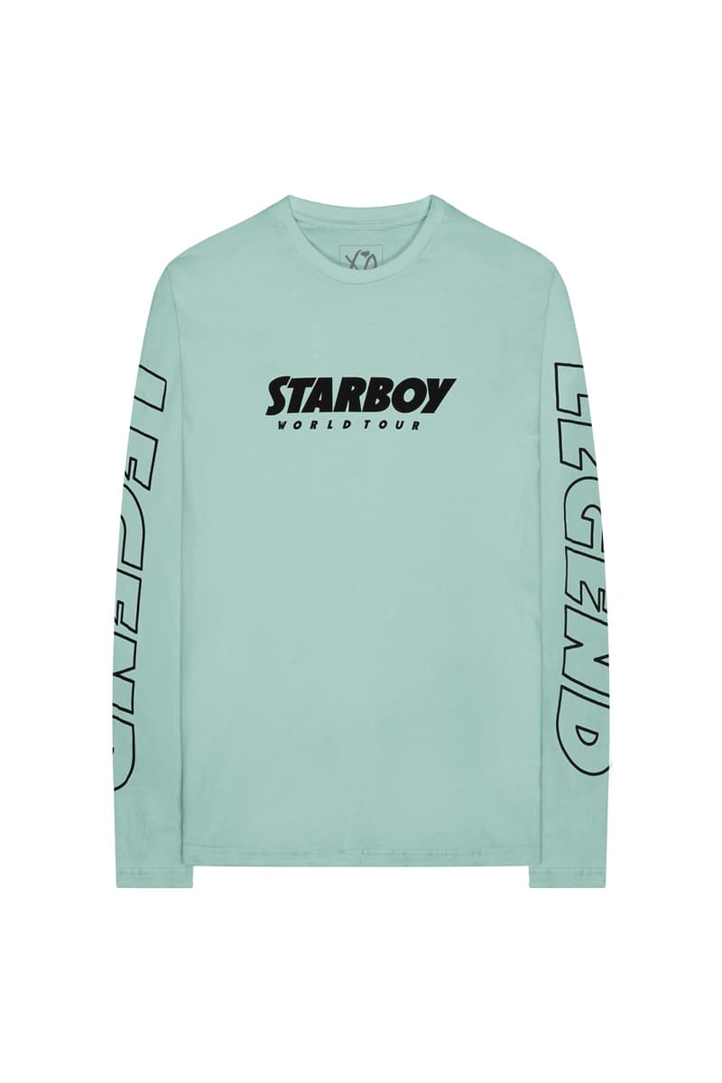 The Weeknd Starboy Legend of the Fall Phase Two Merch