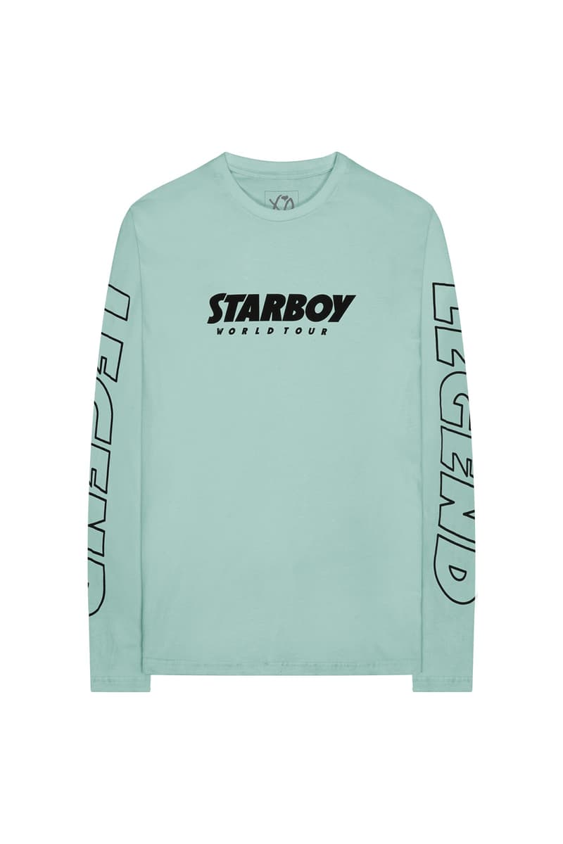 The Weeknd Starboy Legend of the Fall Phase Two Merch