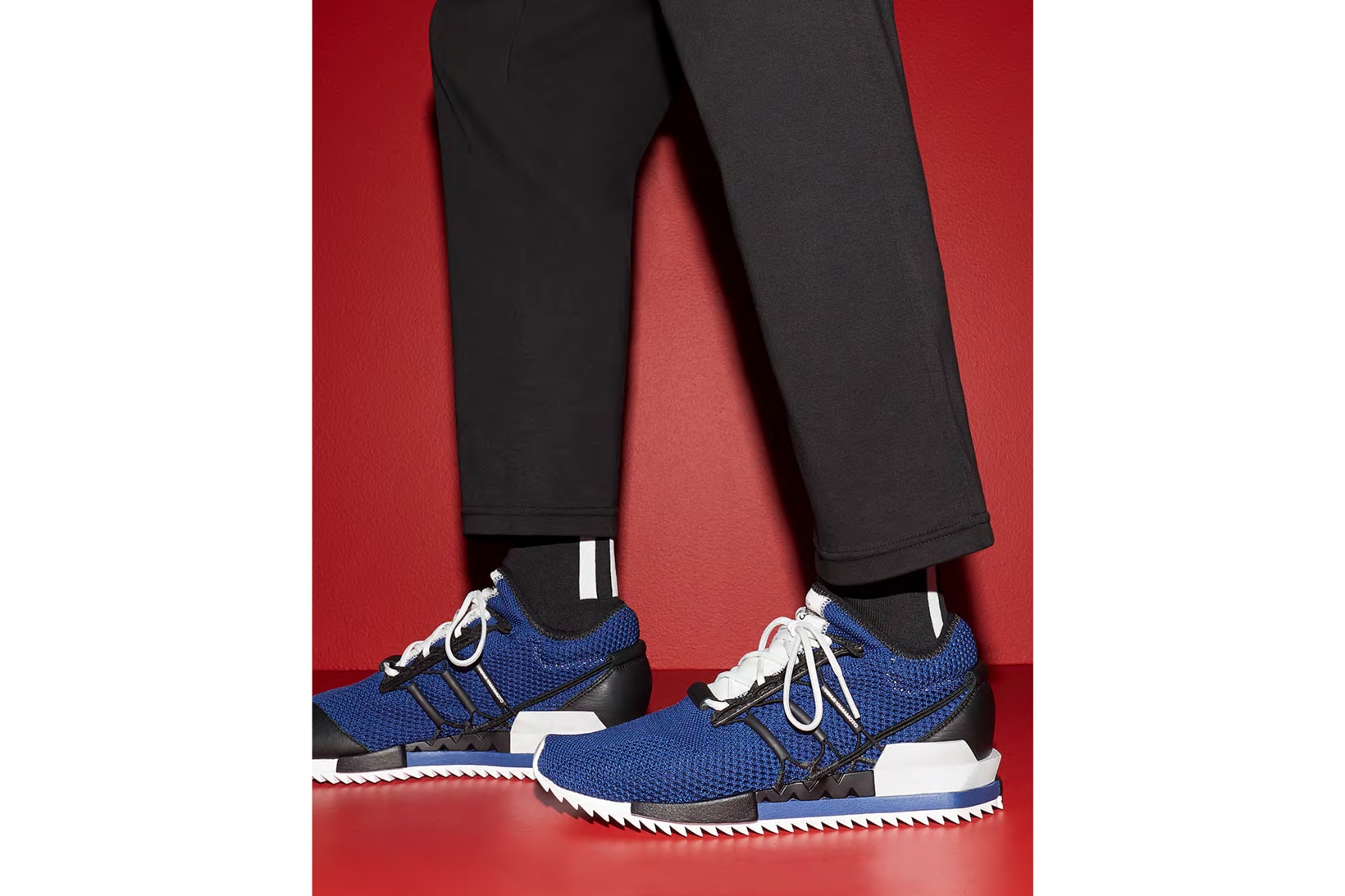 Y-3 Spring/Summer 2018 Campaign Chapter Two Blue Sneakers