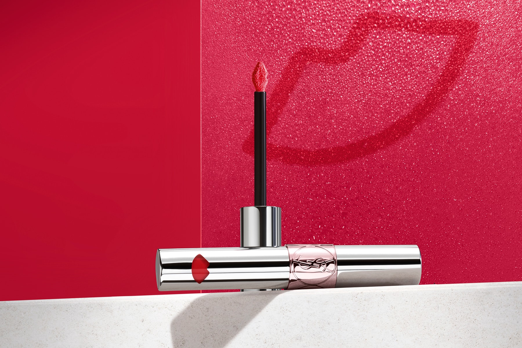 YSL Beauty Volupté Liquid Color Balm Lipstick Saint Laurent Makeup Red Pink Orange Swatches