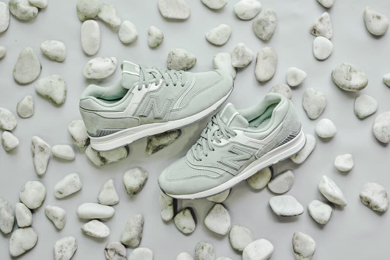 New Balance 697 Pastel Pack Sneakers Silver Mint