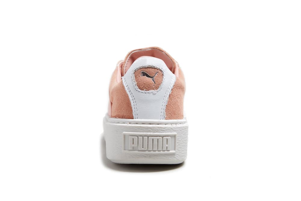 PUMA Platform X Rose Pink Sneaker Colorway Strap Cross