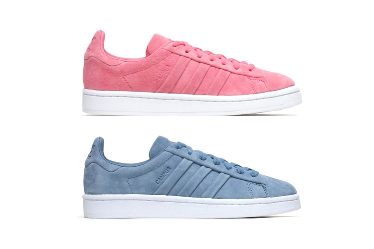 adidas Originals Just Dropped the Campus in "Chalk Pink" & Baby Blue