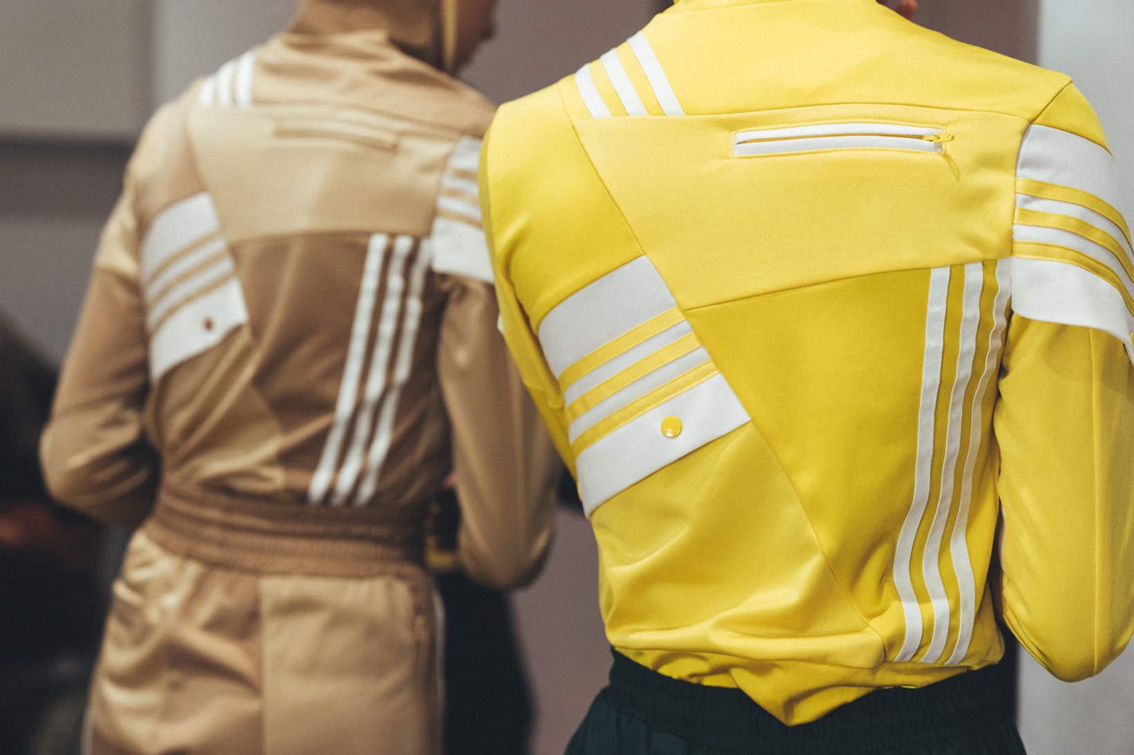 adidas Originals Daniëlle Cathari Presentation New York Fashion Week 2018 Tan Yellow Track Jacket