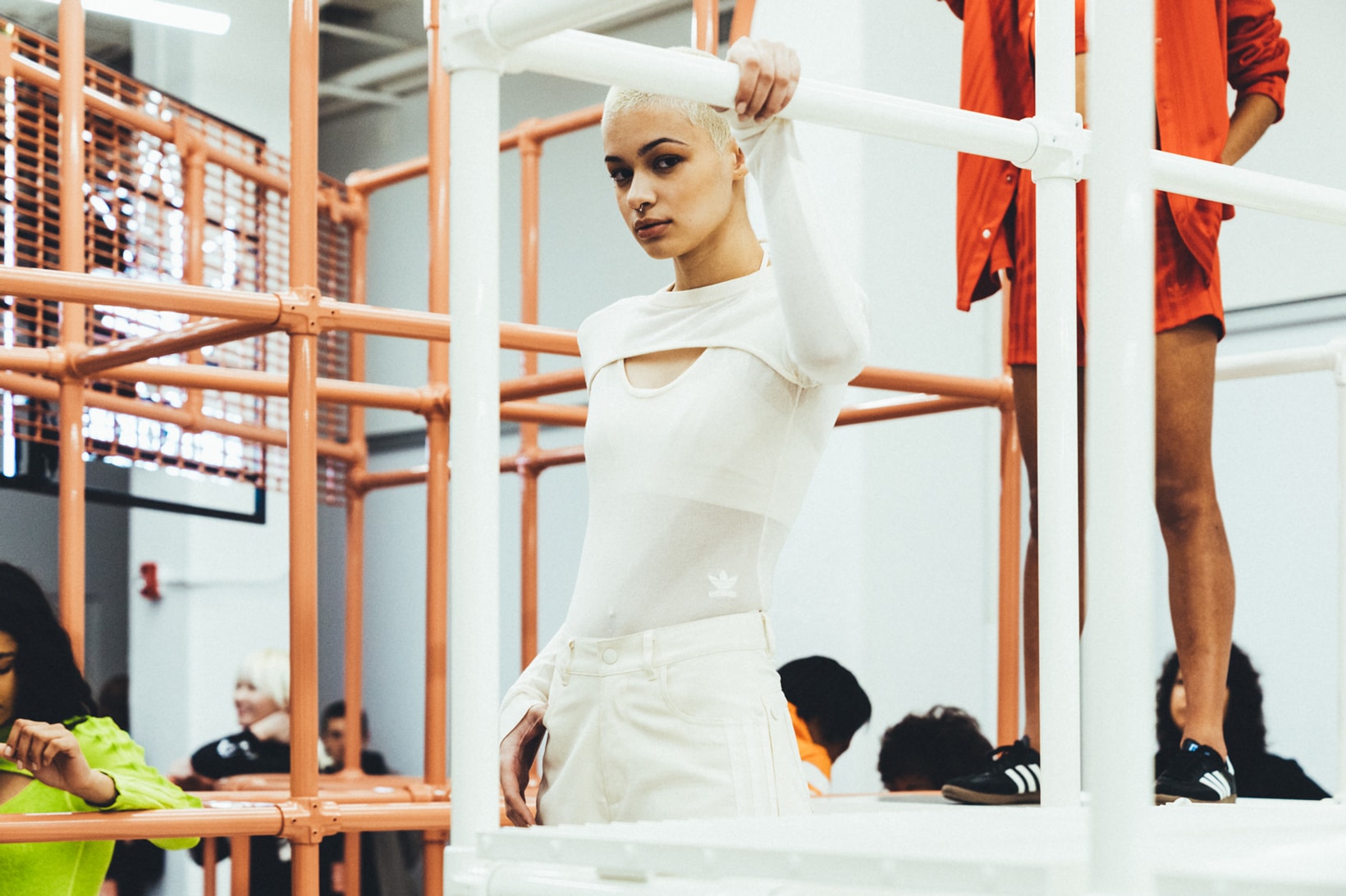 adidas Originals Daniëlle Cathari Presentation New York Fashion Week 2018 White Top