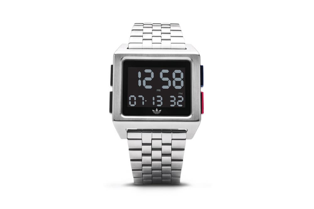 adidas Originals Timepiece Collection Archive M1 Silver Black