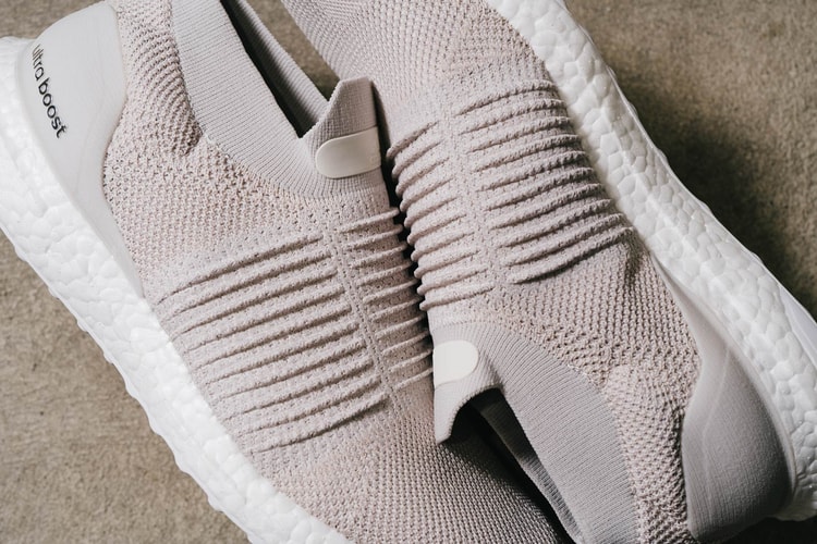 adidas' UltraBOOST Laceless "Chalk Pearl" Releases Next Month