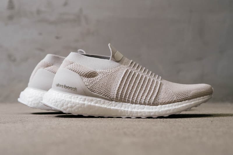 adidas UltraBOOST Laceless Chalk Pearl