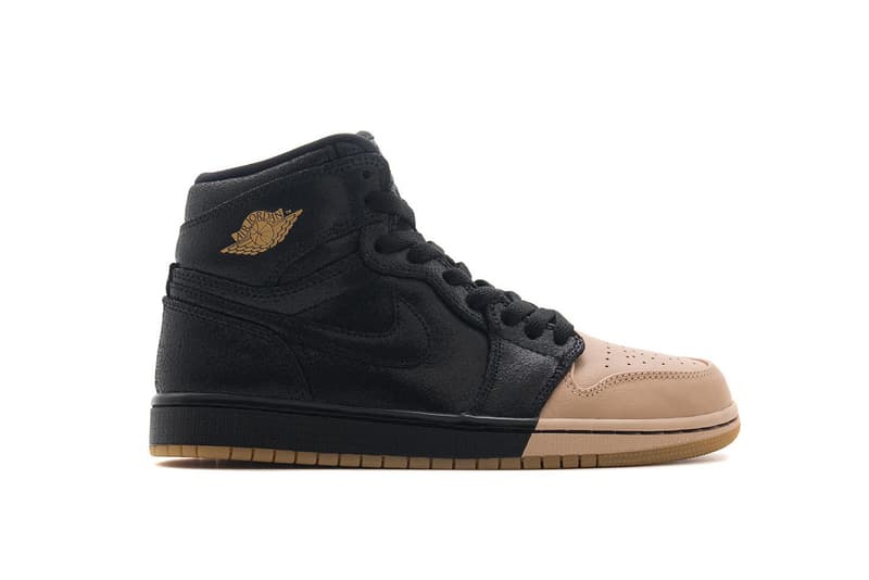 Nike Air Jordan 1 Women's Exclusive Iterations Tan Toe Pack Red White Black Gold Sneaker Silhouette Jordan Brand