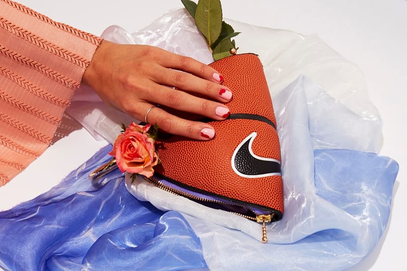 basketball clutch purse