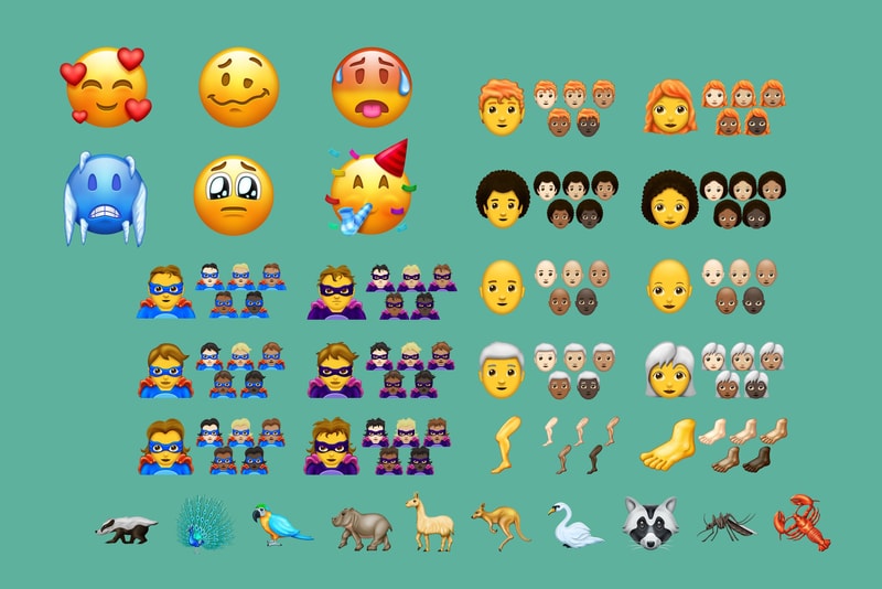 Apple Release 157 New Emojis This Year Smiley Mango Ginger Red Hair Bald Cookie Bagel Cake Foot