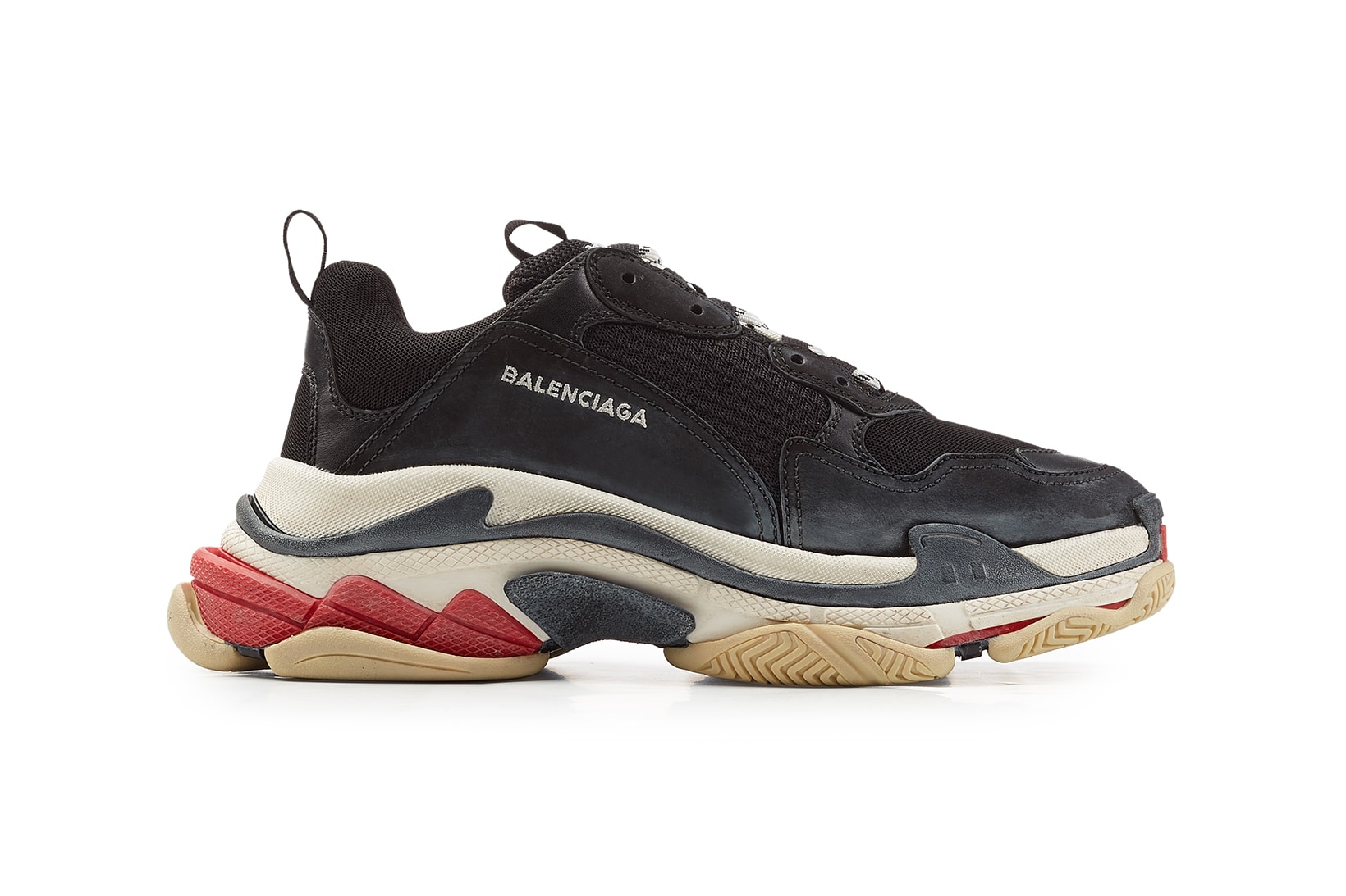 Balenciaga Triple S 2018 new colorways mens womens only exclusive black silver metallic pink where to buy stylebop