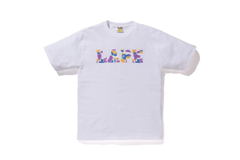 BAPE Los Angeles Capsule Collection T-Shirts Hoodies Sweaters Shorts White