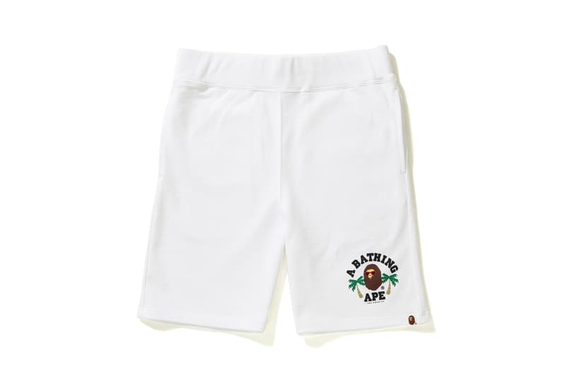 BAPE Los Angeles Capsule Collection T-Shirts Hoodies Sweaters Shorts White