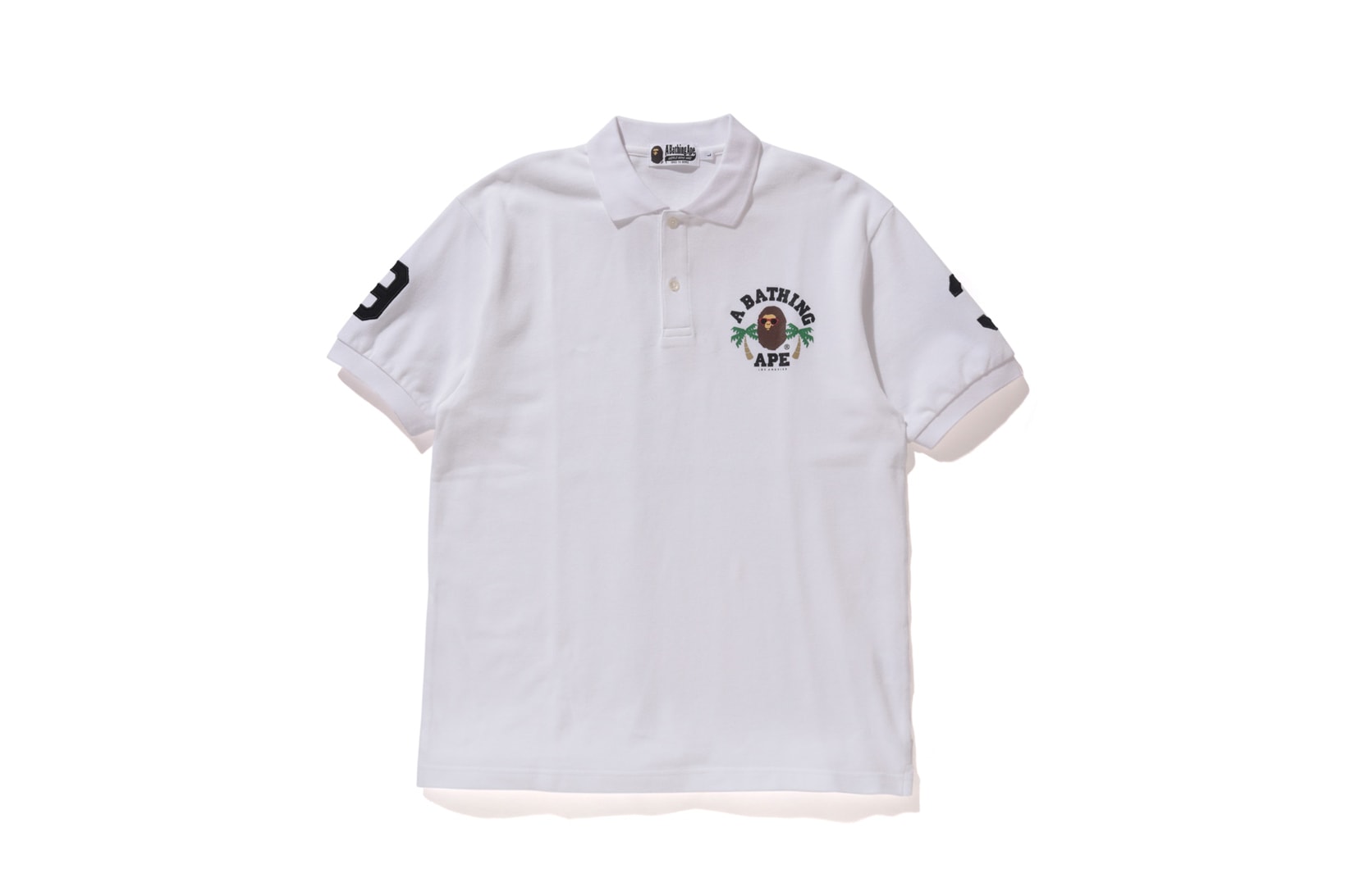 BAPE Los Angeles Capsule Collection T-Shirts Hoodies Sweaters Shorts White