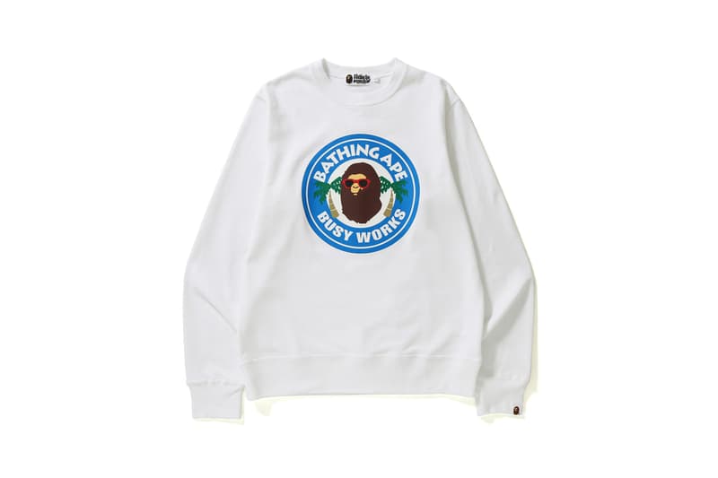 BAPE Los Angeles Capsule Collection T-Shirts Hoodies Sweaters Shorts White