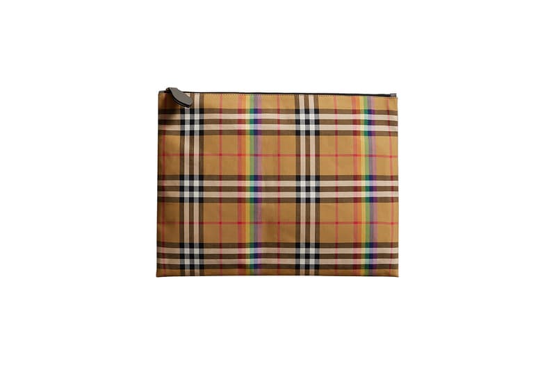 Burberry February 2018 Collection Plaid Rainbow Check