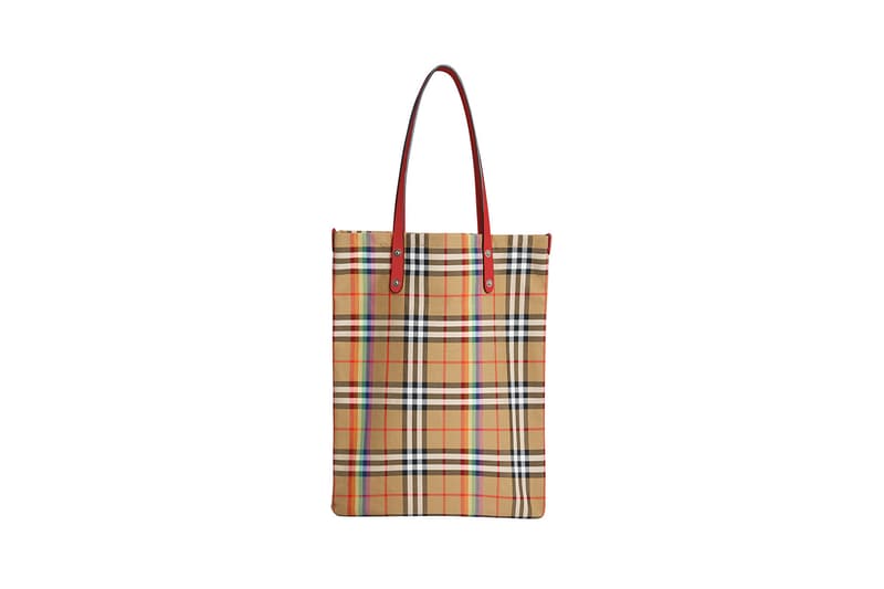 Burberry February 2018 Collection Plaid Rainbow Check