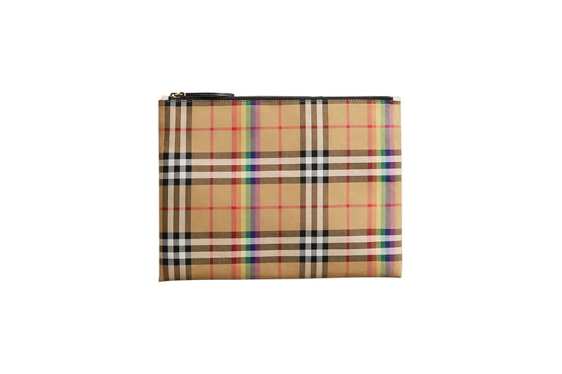 Burberry February 2018 Collection Plaid Rainbow Check