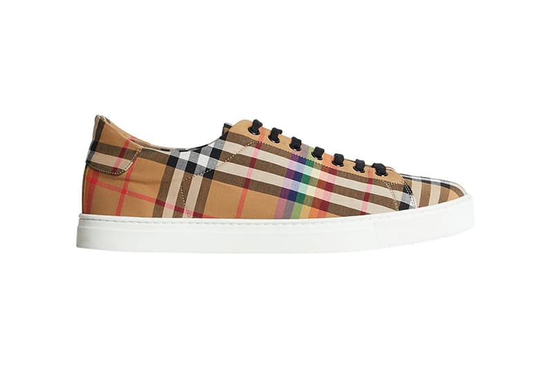 Burberry February 2018 Collection Plaid Rainbow Check