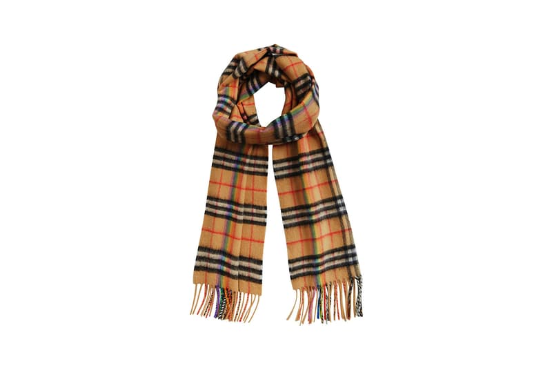 Burberry February 2018 Collection Plaid Rainbow Check