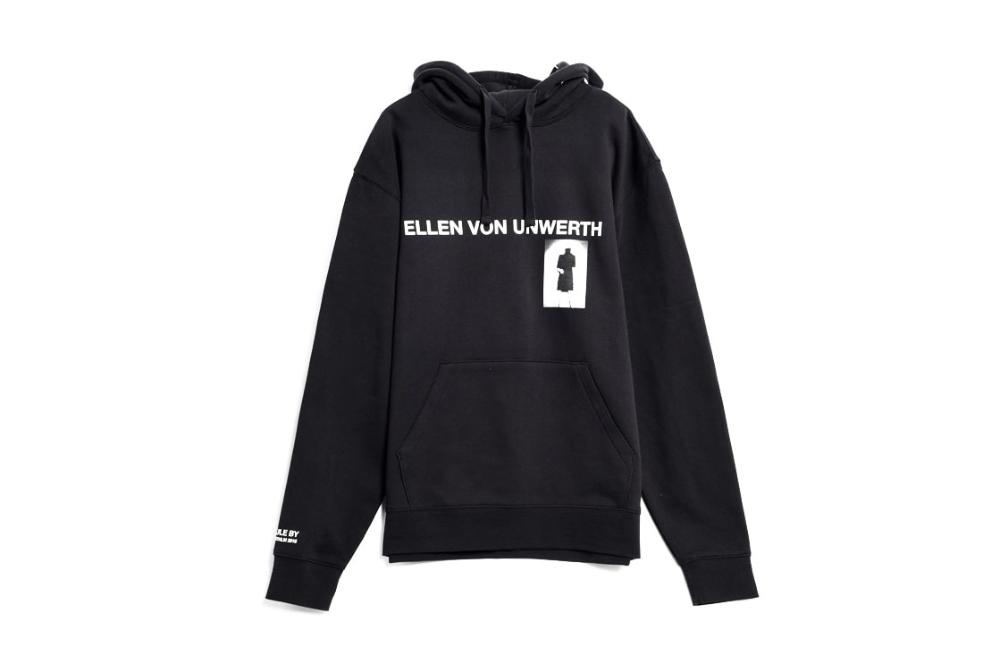 Ellen von Unwerth x Caliroots Capsule Collection Black hoodie