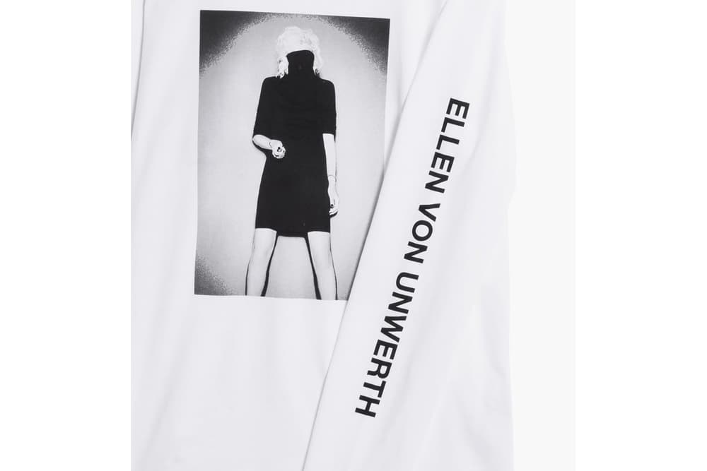 Ellen von Unwerth x Caliroots Capsule Collection White Longsleeve Detail
