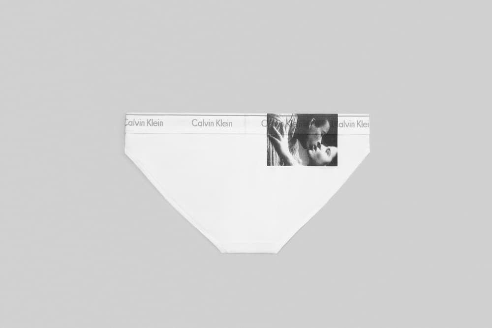 Andy Warhol x Calvin Klein Underwear Capsule Collection Kiss Art Bra Briefs Photography