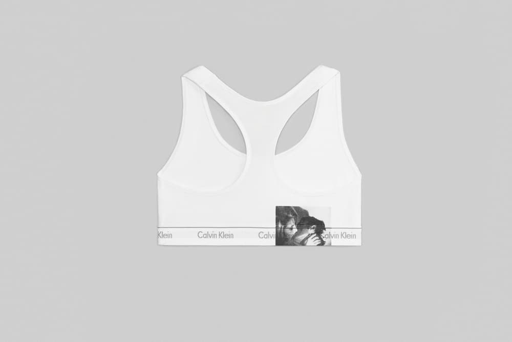 Andy Warhol x Calvin Klein Underwear Capsule Collection Kiss Art Bra Briefs Photography