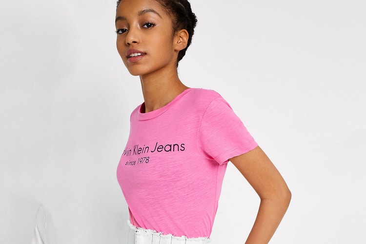 Calvin Klein's Minimalist Logo T-Shirt Just Got an Electric Pink Update