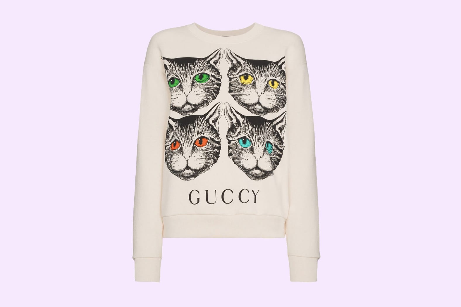 gucci sweatshirt with cat