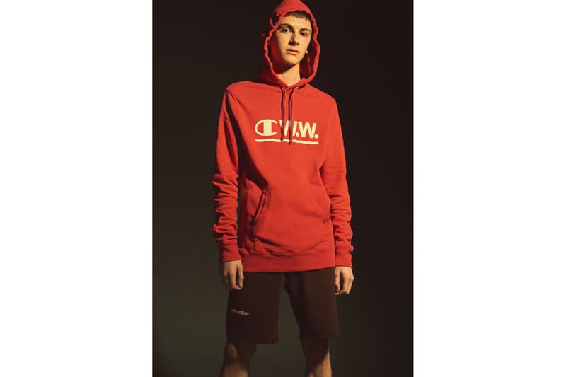 Wood Wood x Champion Spring/Summer Collection 2018 Monochrome Streetwear Staples Hoodie Danish