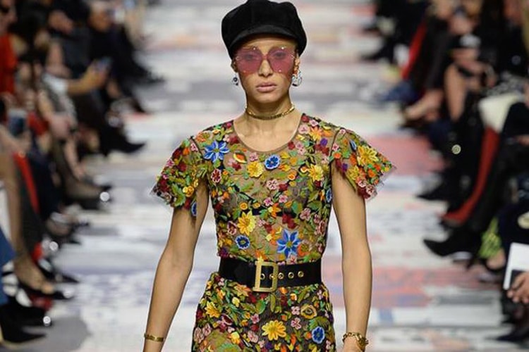 Christian Dior's Fall/Winter 2018 Show Was a Floral Eyeful