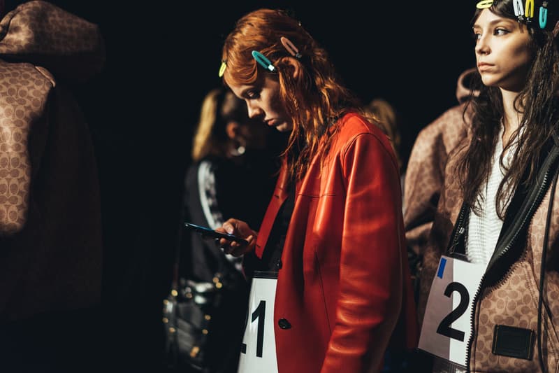 Coach 1941 New York Fashion Week Fall/Winter 2018 Backstage Behind The Scenes Runway Show Photography Fashion NYFW