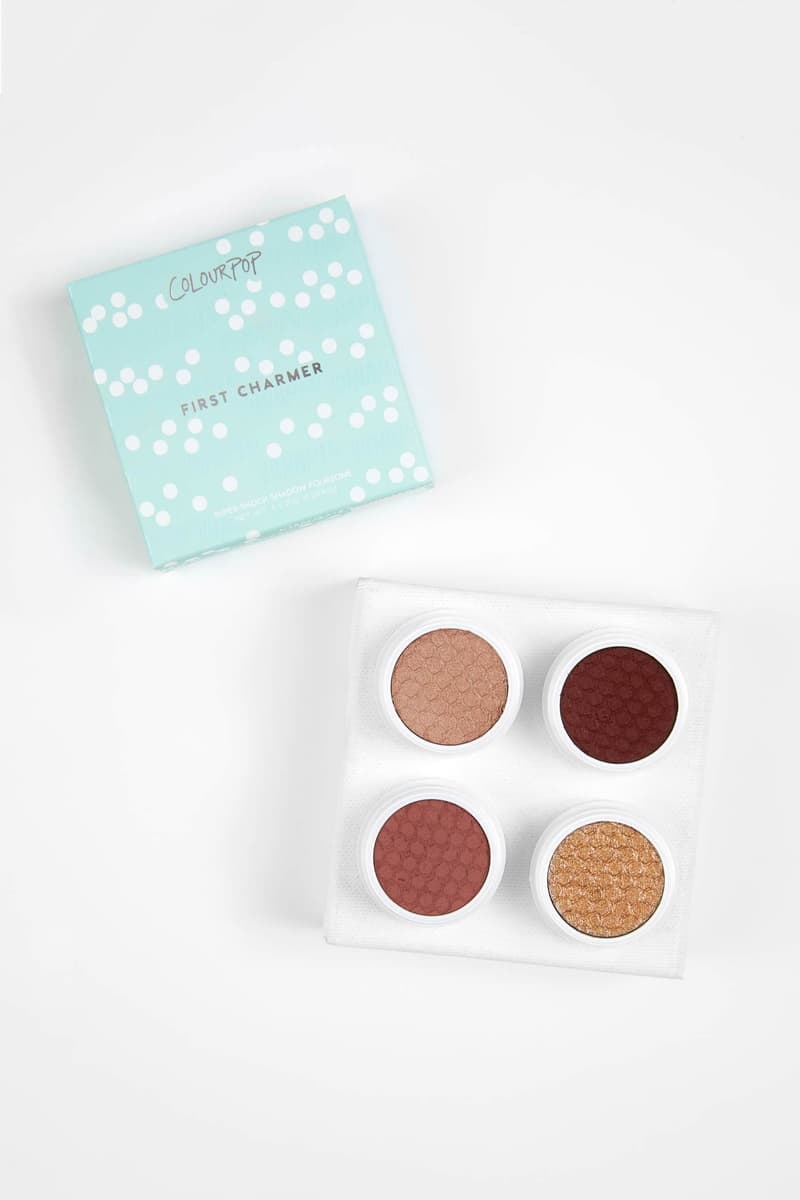ColourPop Ulta Beauty Eyeshadow Foursome First Charmer