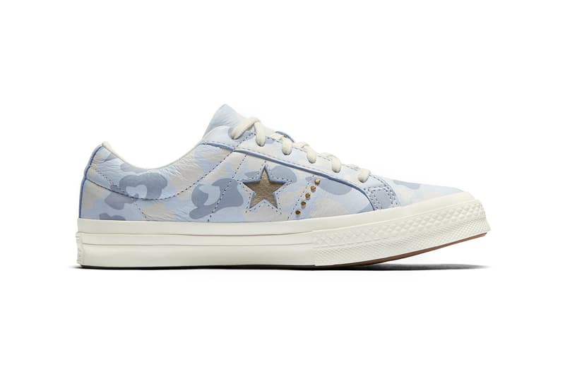 Converse One Star Camo Gold Blue