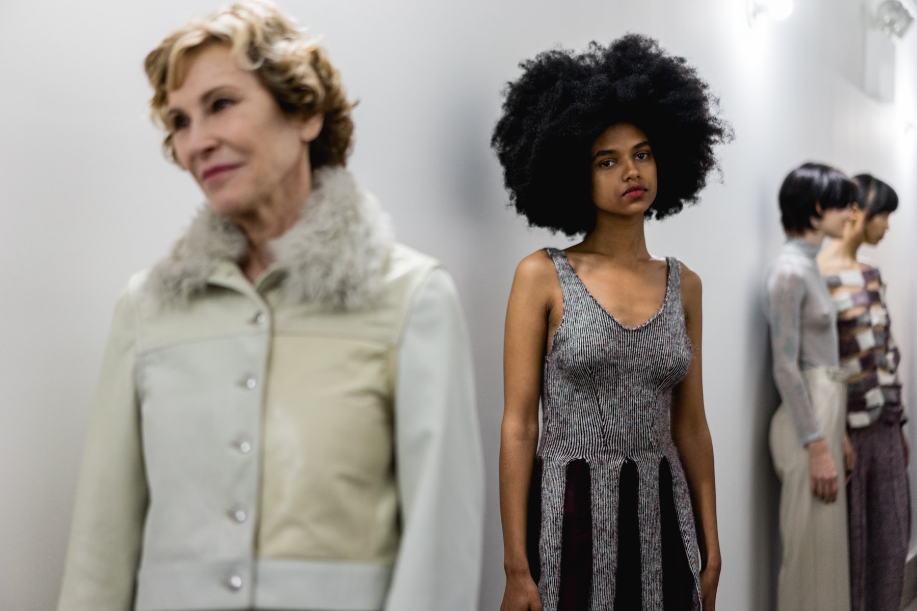 Eckhaus Latta NYFW new york fashion week fall winter FW18 2018 SOPHIE Paloma Elsesser gender inclusive neutral transgender model plus size runway
