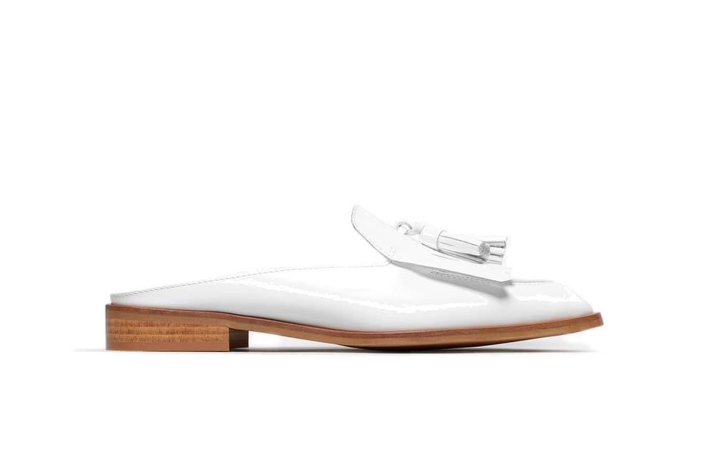 Everlane Classic Leather Mules Black Burgundy White Loafers Slippers Shoes